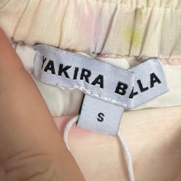 New, Yakira Bell, Size Small, Gia Skirt, Light Pink Floral, Tiered, Maxi, Femme - Picture 4 of 6